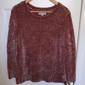 Orvis Women's Chenille Sweater - Warm Brown